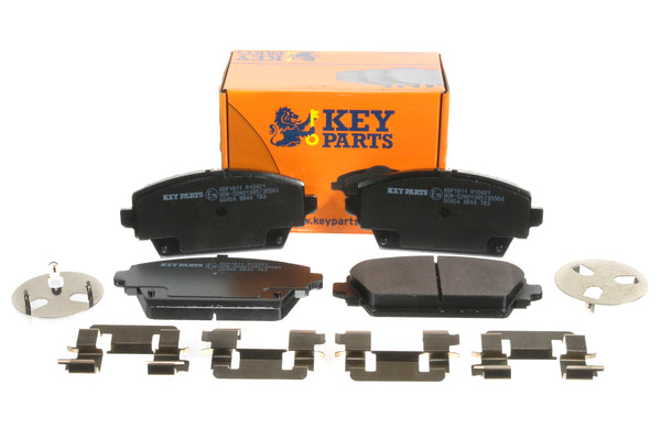 Key Parts KBP1811 Front Brake Pads fits Nissan Almera, Primera 02-