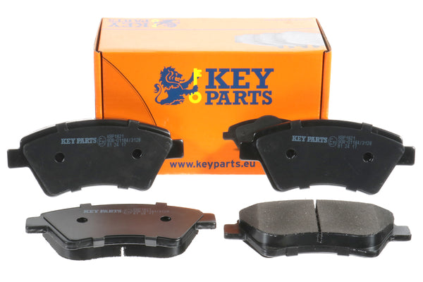 Key Parts KBP1821 Front Brake Pads fits Renault Megane, Scenic 03-