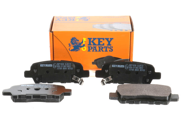 Key Parts KBP1839 Rear Brake Pads fits Nissan X-Trail 01-