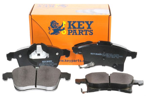 Key Parts KBP1875 Front Brake Pads fits Vauxhall Astra 04-09