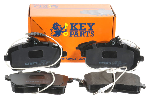 Key Parts KBP1897 Front Brake Pads fits Peugeot 407 1.6, 1.8, 2.0 04-