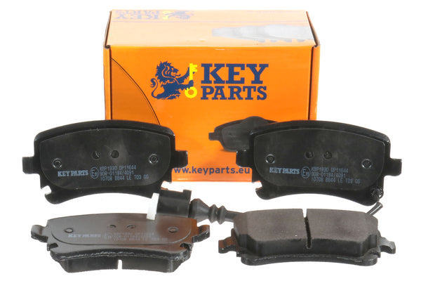 Key Parts KBP1930 Rear Brake Pads fits VW Transporter 02/03-11/09