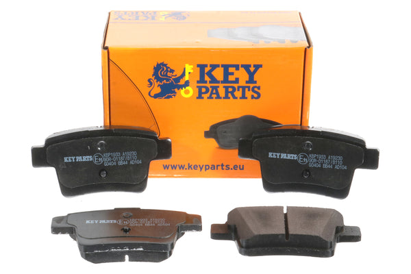 Key Parts KBP1933 Rear Brake Pads fits Ford Mondeo 05-