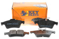 Key Parts KBP1943 Rear Brake Pads fits Ford Focus II 11/04-