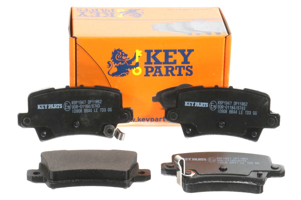 Key Parts KBP1947 Brake Pads To Fit Honda Civic VIII 06-
