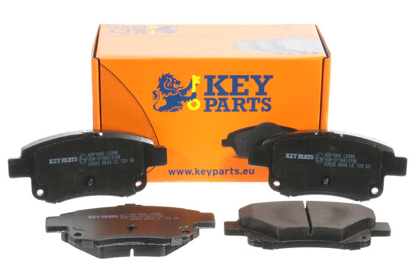 Key Parts KBP1966 Rear Brake Pads fits Ford Transit 06-