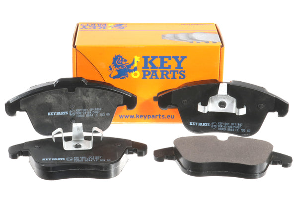 Key Parts KBP1981 Front Brake Pads fits Galaxy 06-
