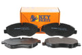 Key Parts KBP2021 Front Brake Pads to fit Iveco Daily III 06-
