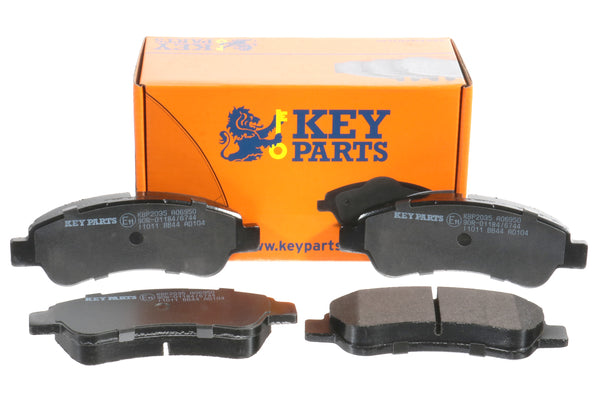 Key Parts KBP2035 Rear Brake Pads Fits PSA Boxer Fiat Ducato III 06-