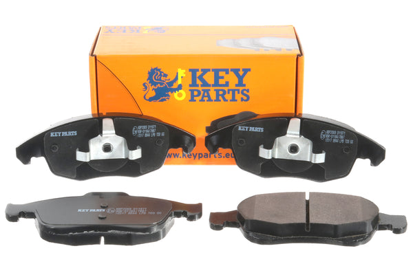 Key Parts KBP2069 Front Brake Pads fits PSA C4 Berlingo Partner 07-