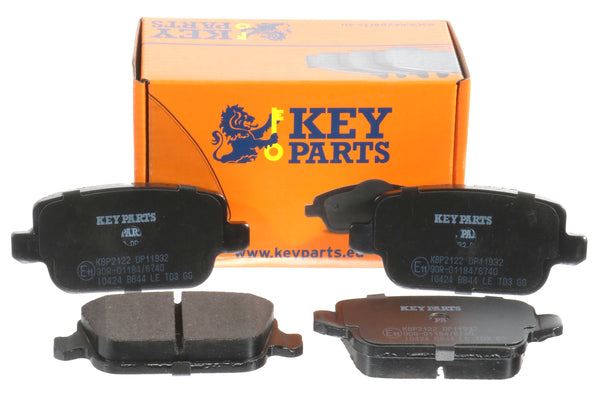 Key Parts KBP2122 Rear Brake Pads Lucas - Girling